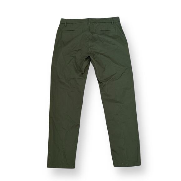 J. Crew Womens Slim Boyfriend Chino Ankle Length Pants Size 28 Army Green - Picture 7 of 11